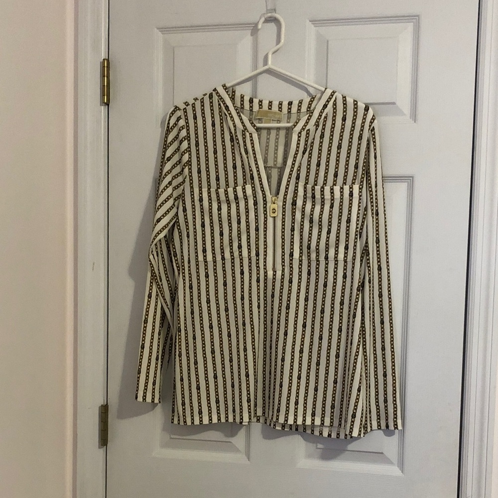 MICHAEL Michael Kors Long Sleeve Blouse